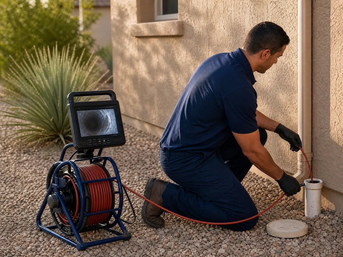Drain and sewer diagnostic equipment prepared for residential service